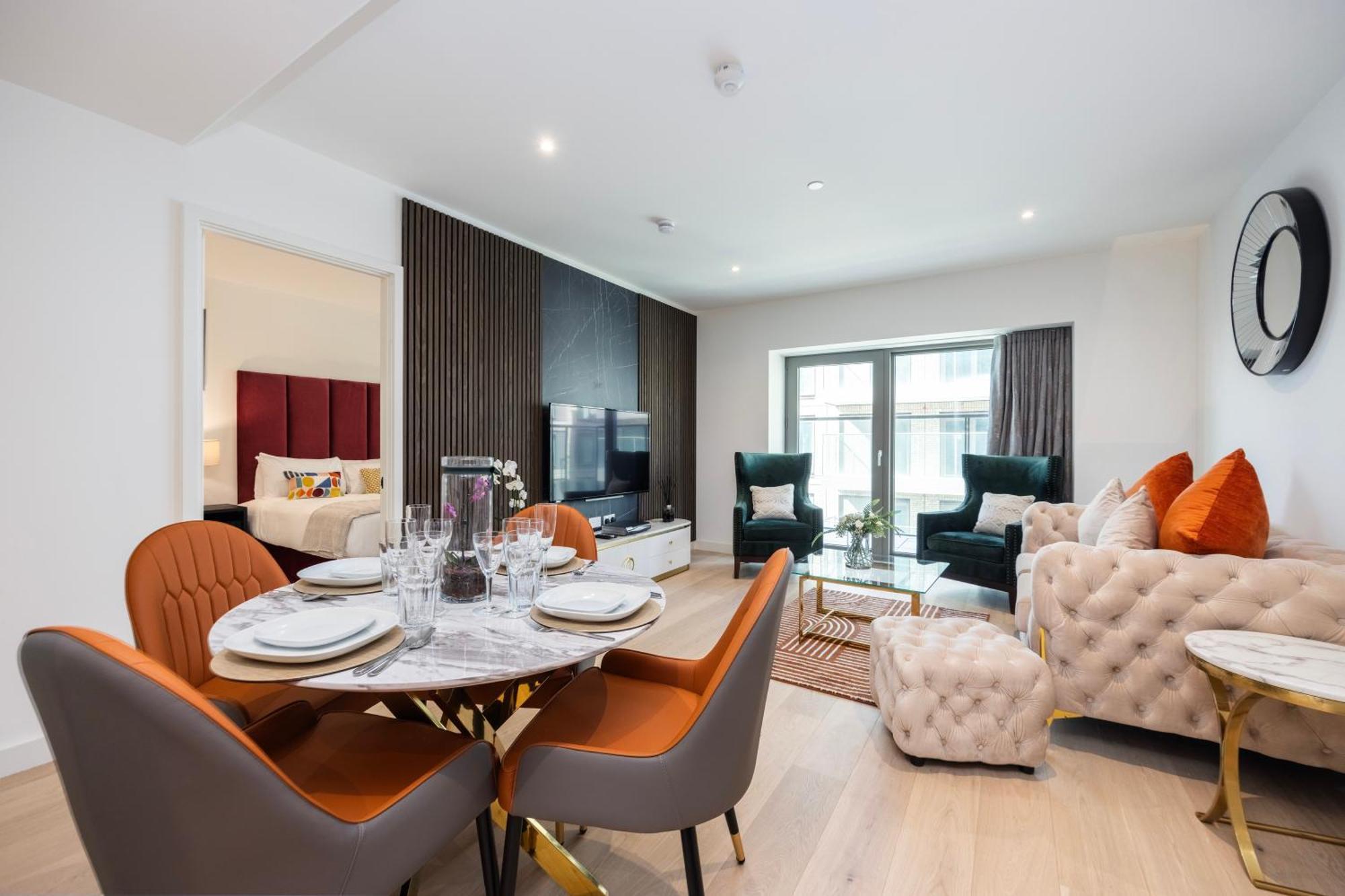 Austin David Apartments Royal Wharf Londres Exterior foto