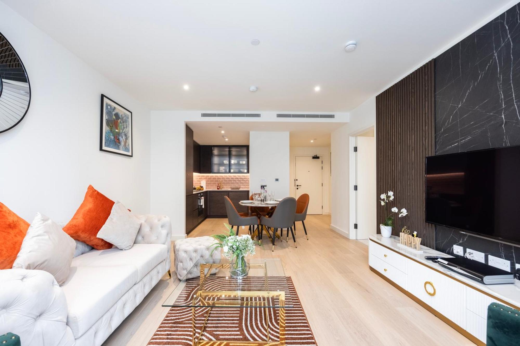 Austin David Apartments Royal Wharf Londres Exterior foto