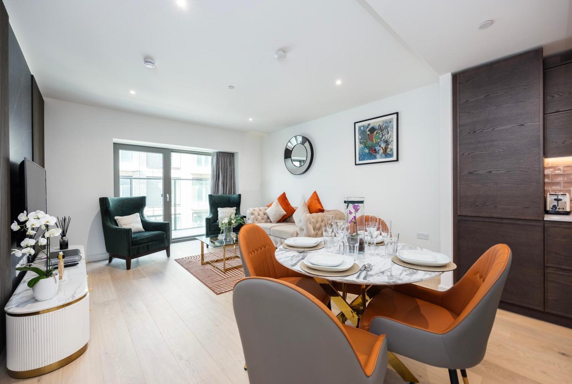 Austin David Apartments Royal Wharf Londres Exterior foto